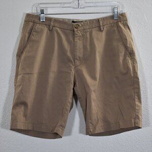 Boss Hugo Boss Men's Shorts‎ Size 32R Color Khaki Gently Used Condition